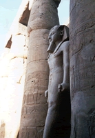 Ramses at the Temple of Karanak